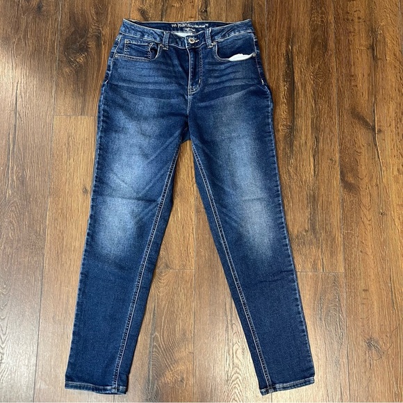 M–Jeans by Maurices high rise dark wash jeans SZ 6 - Picture 2 of 5